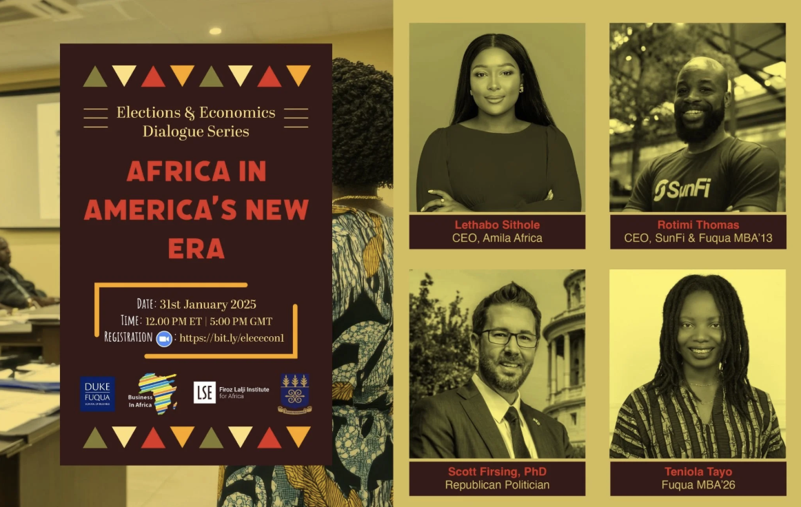 Event: Duke, LSE, Ghana Webinar on US-Africa Speaker Overview Scott Firsing PhD